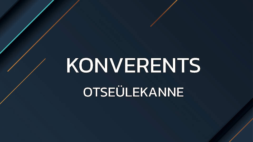 Konverentsi otseülekanne