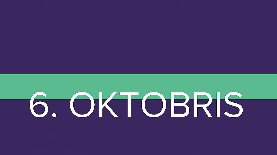 Darba kārtība 6, oktobris