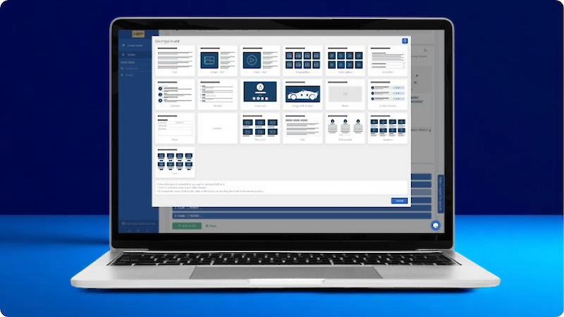 1. Централизация информации: Конструктор страниц мероприятия