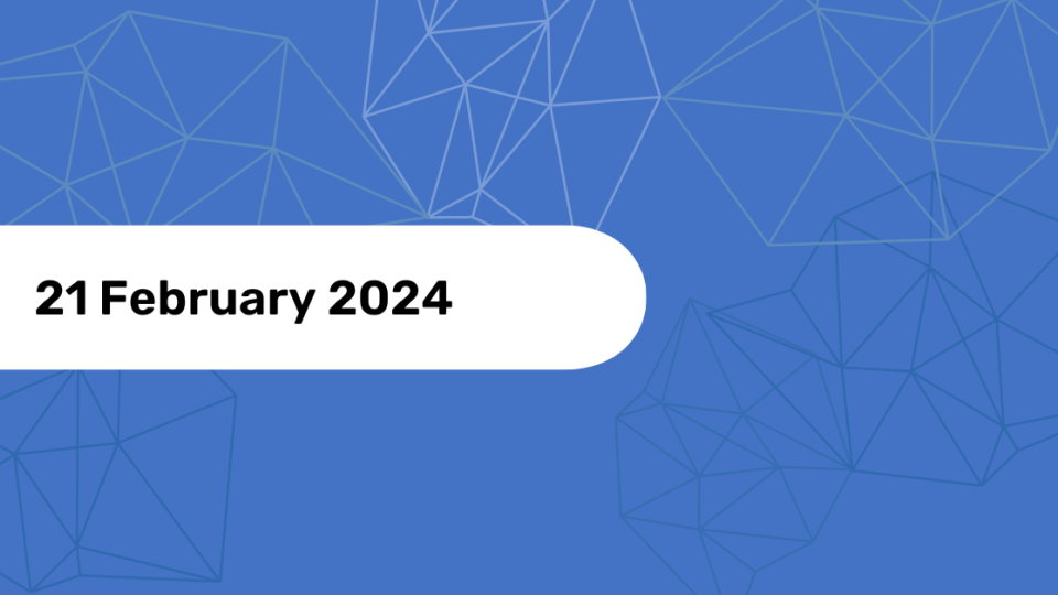 Wednesday, February 21, 2024 Conference Recording