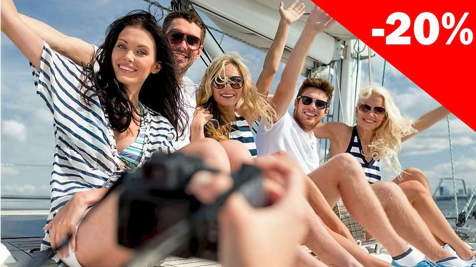 Фотосессия на парусной яхте