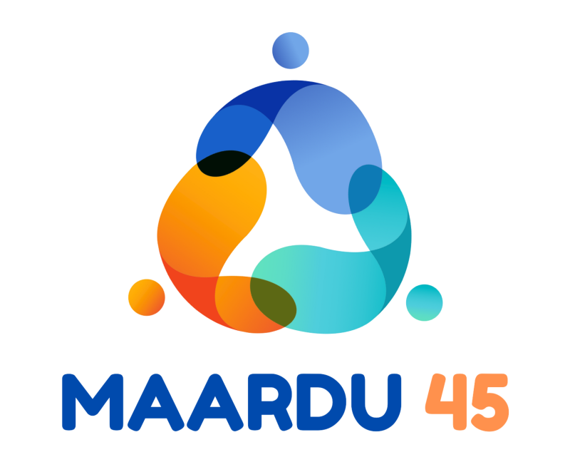 Maardu 45. juubeliaasta logo