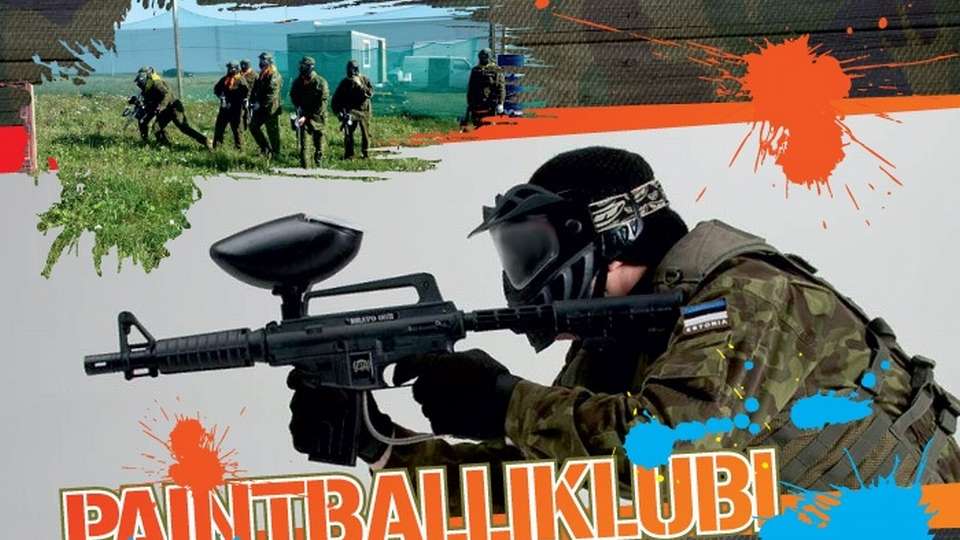 Awesome paintball battle in Tartu!