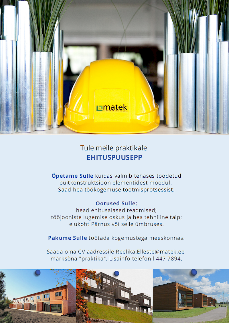 Join us for an internship!