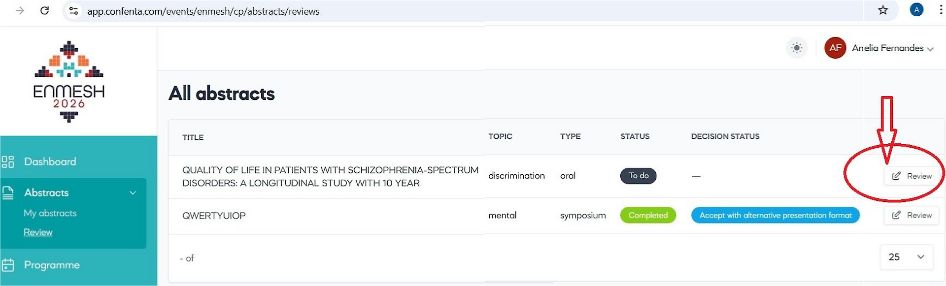 4. Reviewing an abstract