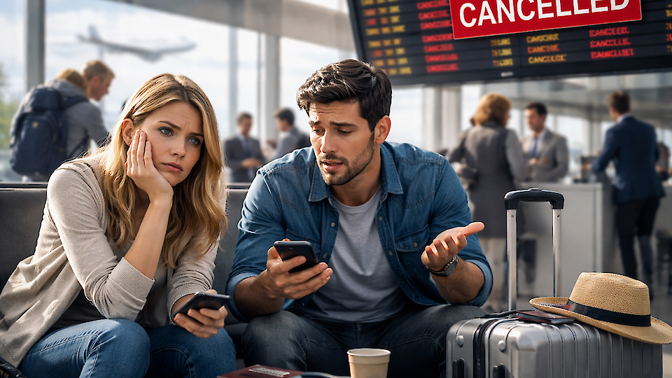 Lennu tühistamine viimasel hetkel: tagasimakse, hüvitis või mõlemad?