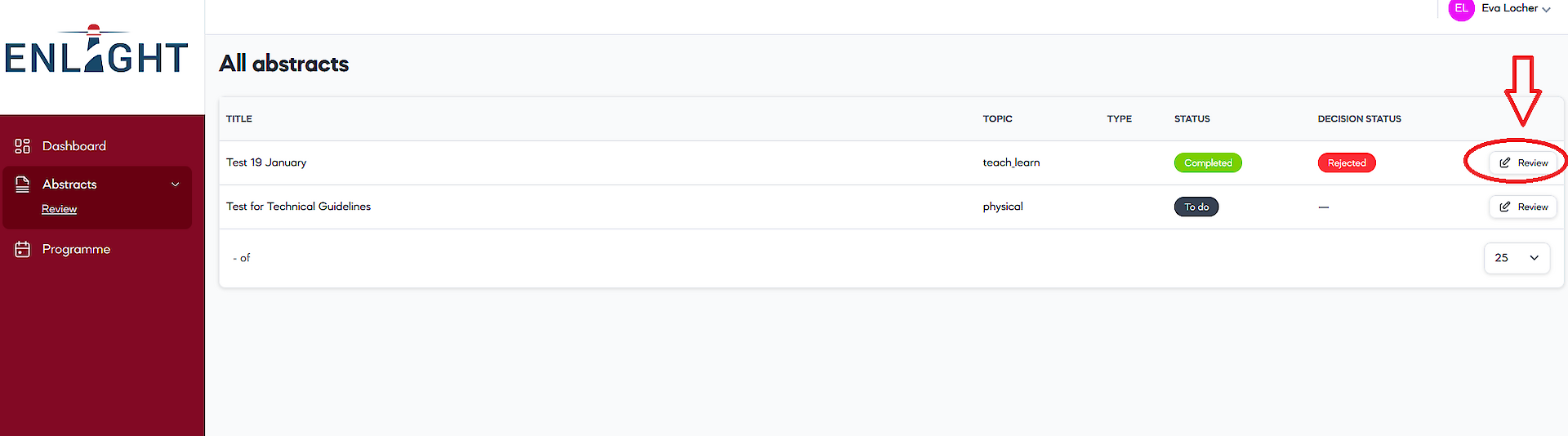4. Reviewing an abstract