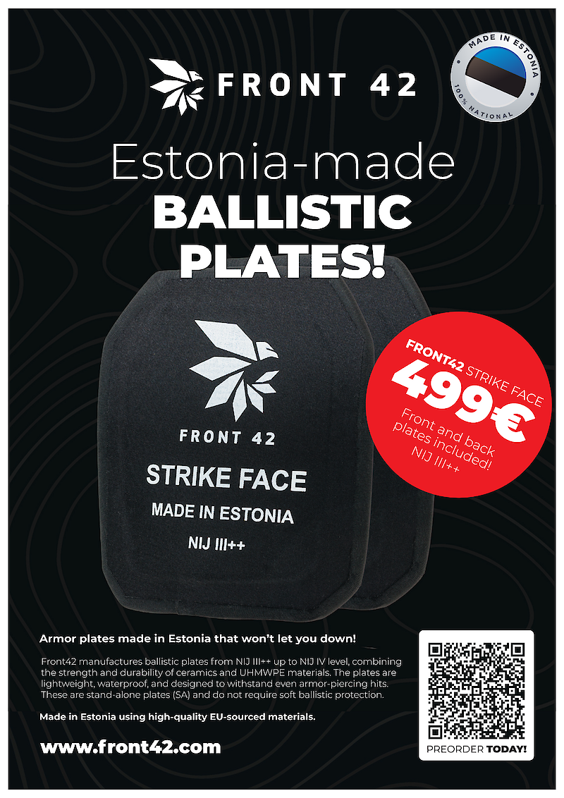 Front42 STRIKE FACE 499&euro; - 2 plates NIJ III++