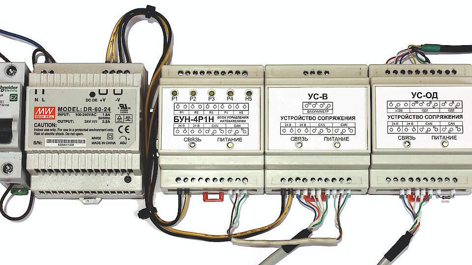 Modular gas flow control complex