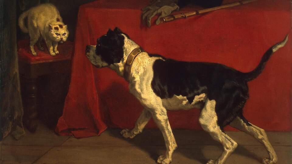 Всегда рядом с нами: кошки и собаки в искусстве ХVI-XIX веков